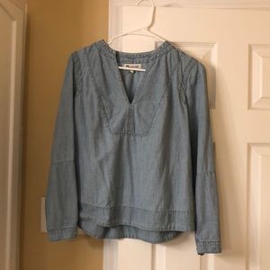 Madewell chambray blouse. Gently worn.